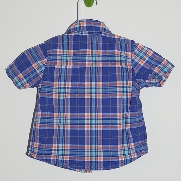 Carter's Button Down Polo Nautical 9m - Picture 3 of 4